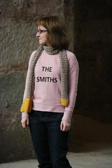 The Smiths Screenprinted Grainline Studio Linden Sweatshirt