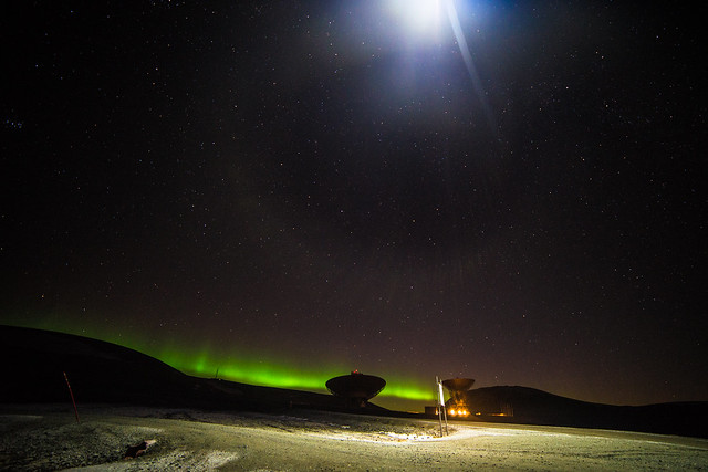 Nordlichter in der Arktis / Spitzbergen