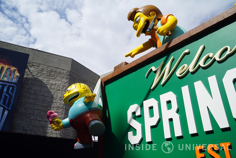 New characters from The Simpsons invade Springfield USA at Universal Studios Hollywood!