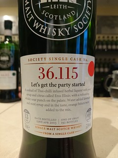 SMWS 36.115 - Let's get the party started