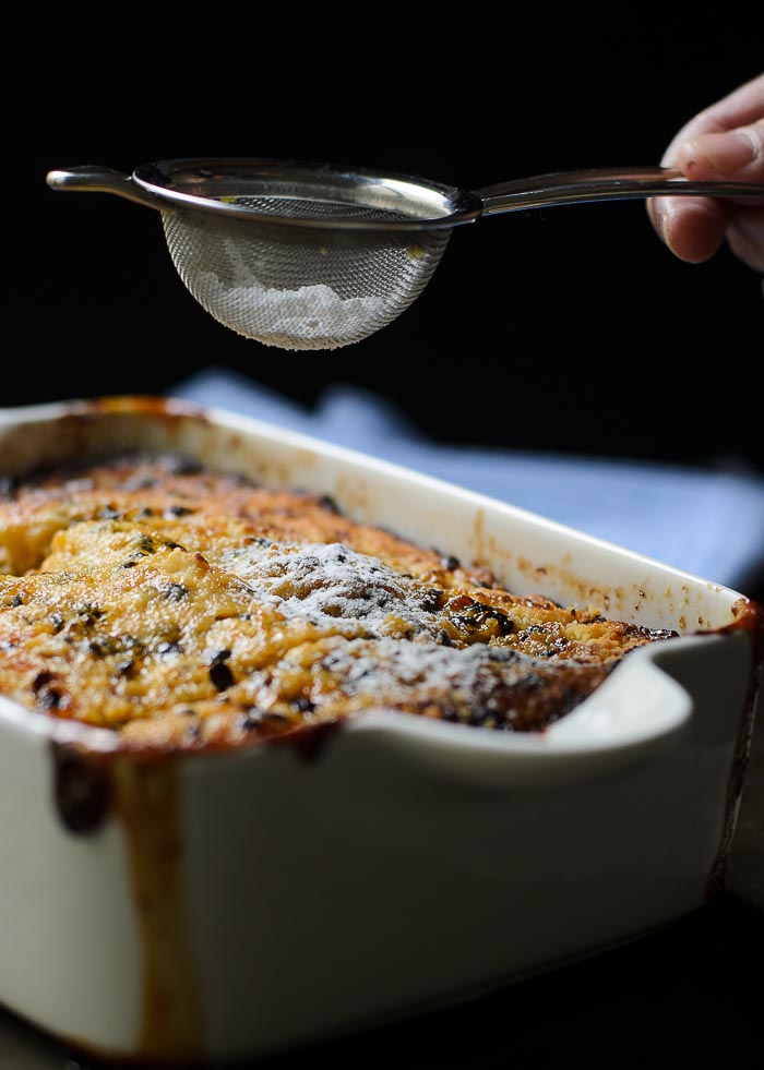 Passionfruit - Coconut Self-saucing Pudding