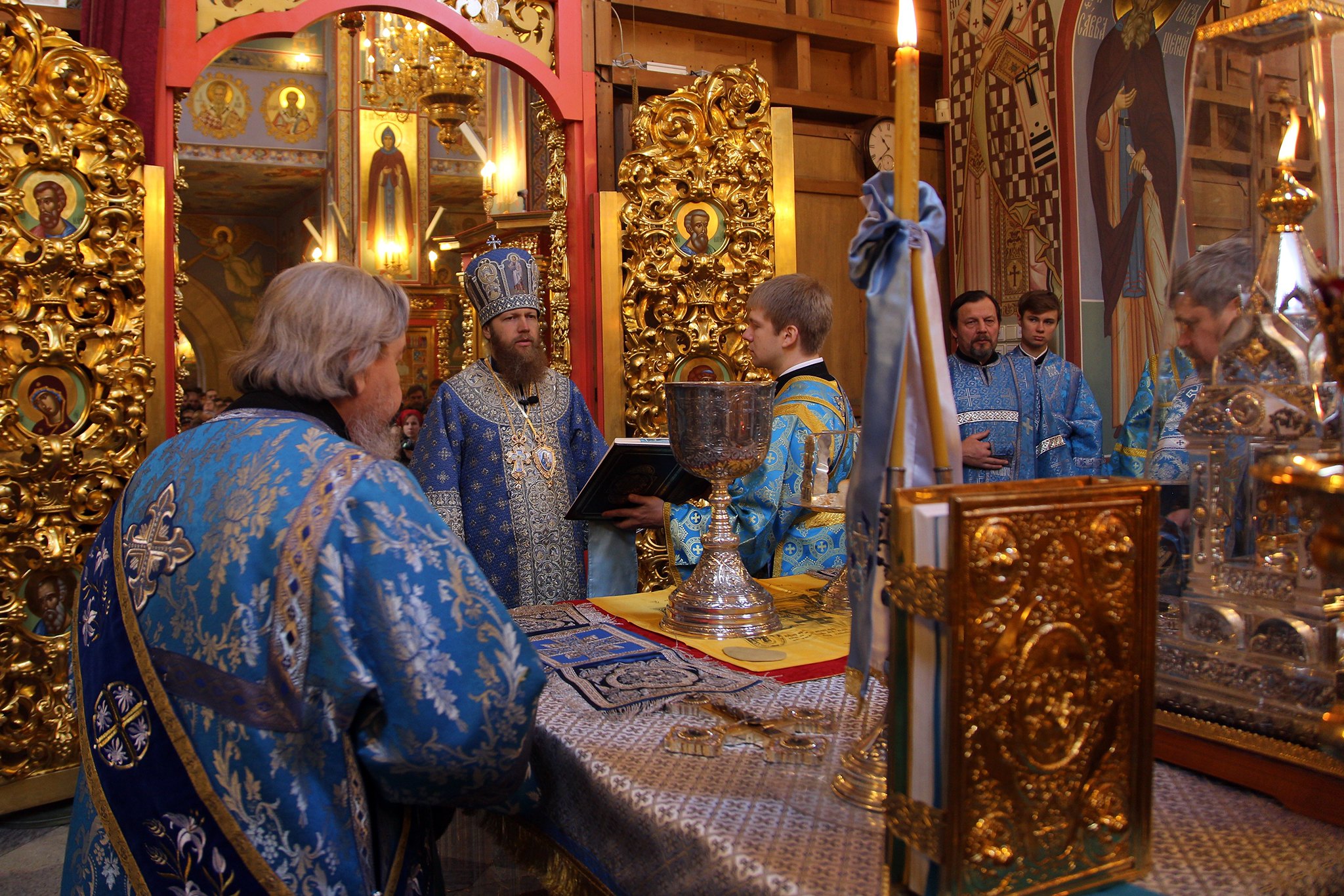 Введенская церковь храмового комплекса прп. Сергия Радонежского на Рязанке отметила престольный праздник
