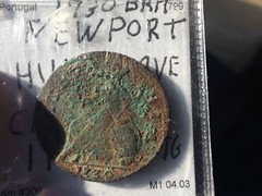 1730 coin found in Newport