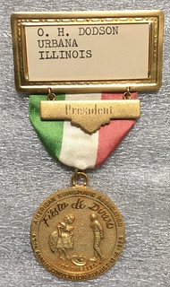 Dodson 1958 Gold Badge