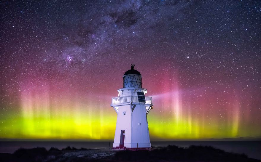 В погоне за звездами. Ночное небо в Новой Зеландии - ПоЗиТиФфЧиК - сайт позитивного настроения!