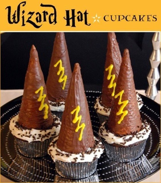 hp.wizard cupcakes