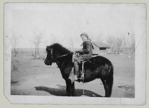 Child on a pony
