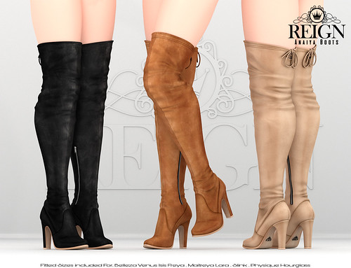 REIGN.- ANAIYA BOOTS (REIGN's 3rd ANNIVERSARY GIFT)
