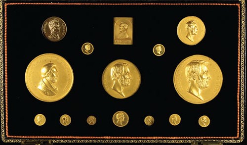 Eliasberg Gold Lincoln medal set