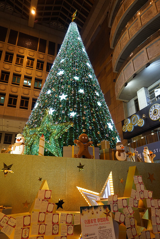 微風台北車站 聖誕樹