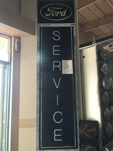 antique Ford Service sign