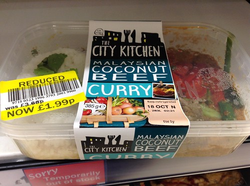 Malaysian Coconut Beef Curry Rice 1.99 pounds
