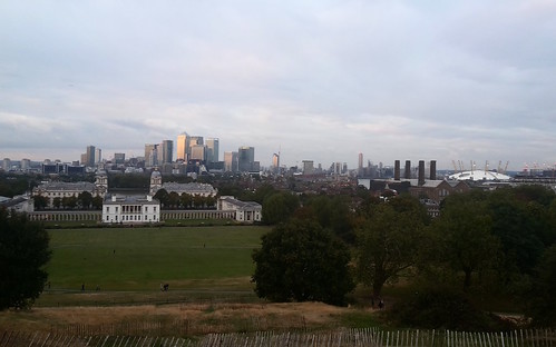 Londra: dall'osservatorio di Greenwich