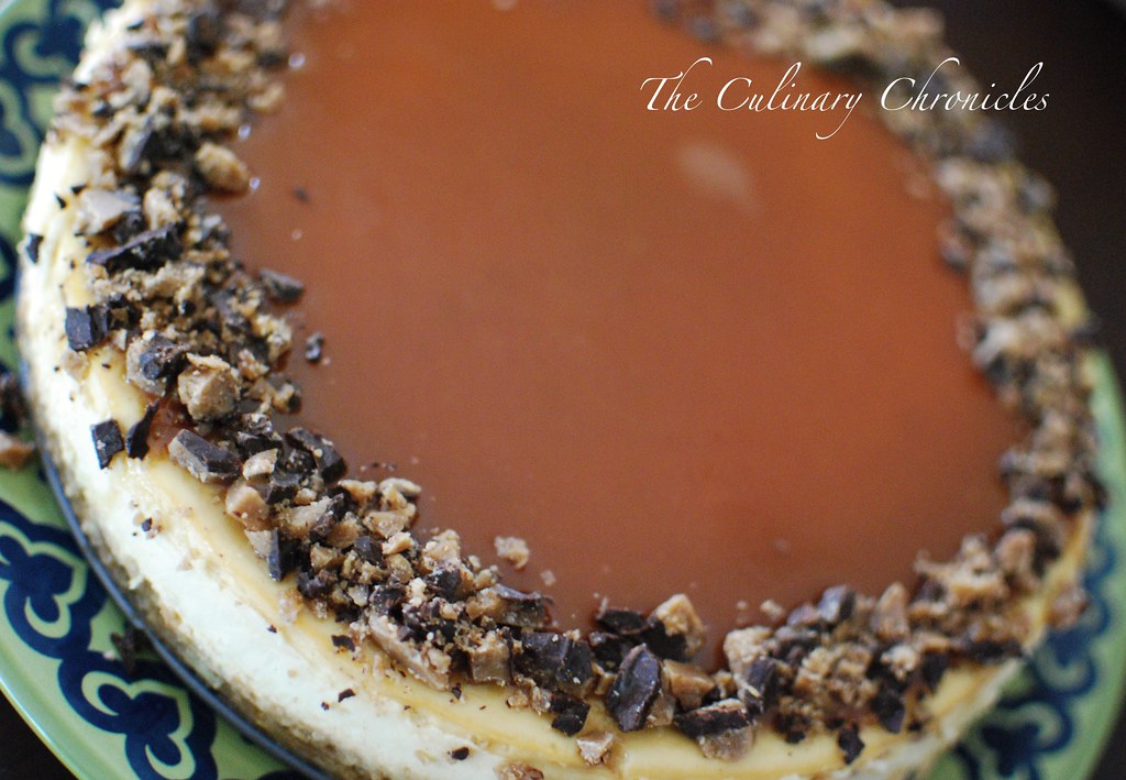 Toffee Caramel Cheesecake &amp; a GIVEAWAY!!!