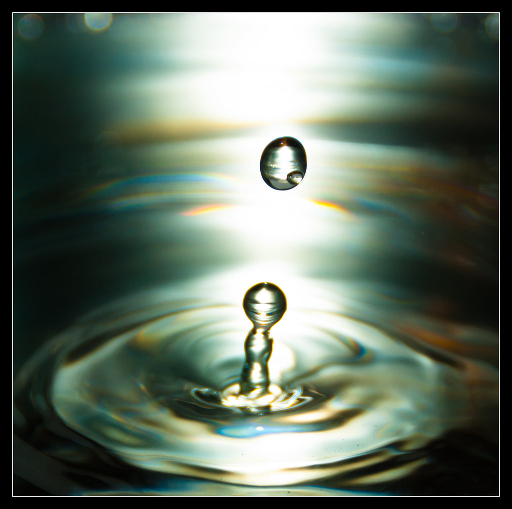 Suspended droplet