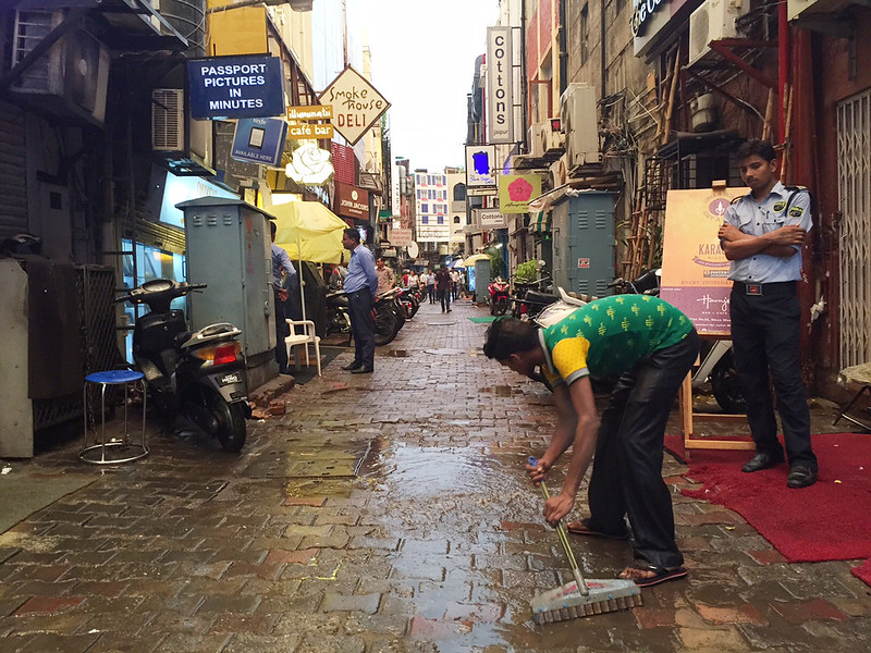 City Season - The First Monsoon Shower, Khan Market