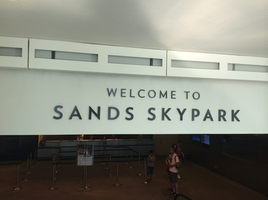 Sands Skypark - Copyright Travelosio