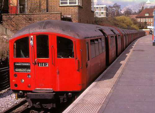 1938 Tube Stock at Stanmore