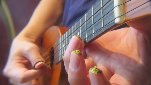 cut fingers guitar