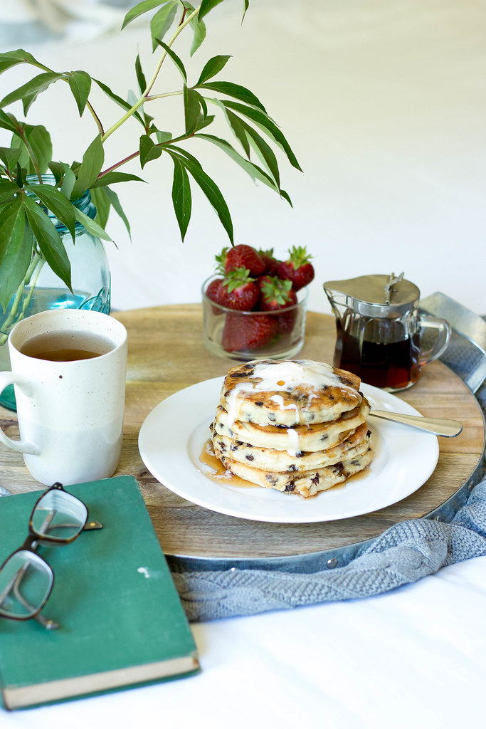 Summer Breakfast in Bed with Boll & Branch