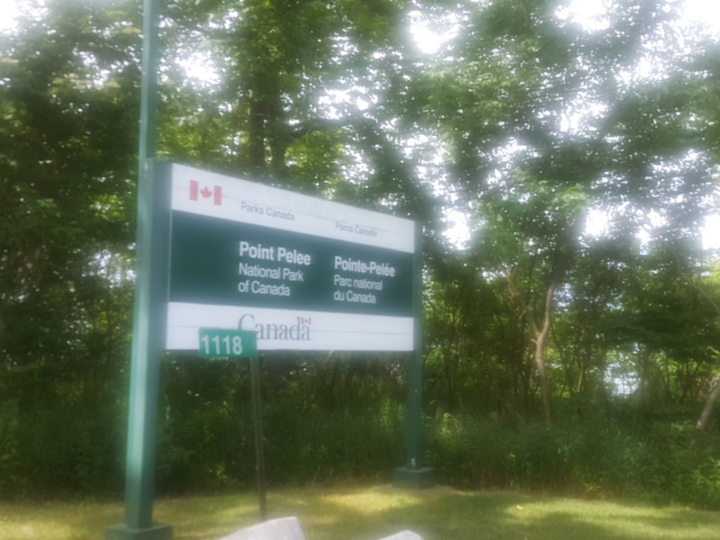 Point Pelee entrance
