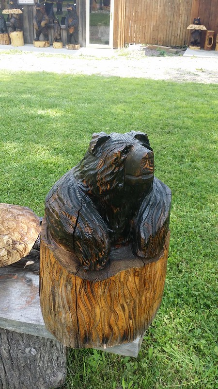 Chainsaw Bear made by Bob on 495 in MD
