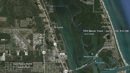 Indian River GPS Track