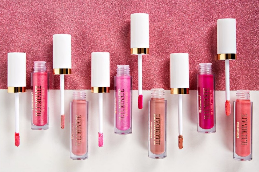 Ashley Tisdale Illuminate Cosmetics Enhancing Lip Gloss Swatches