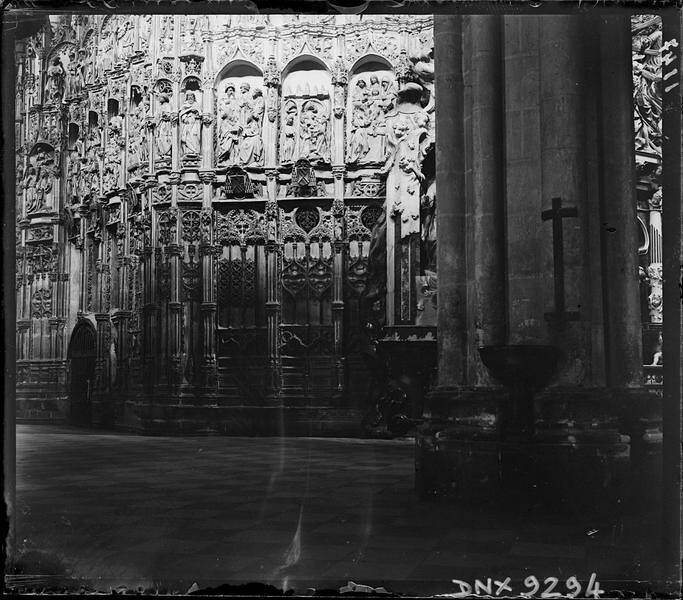 Catedral de Toledo a comienzos del siglo XX. Fotografía de Henri Deneux © Ministère de la Culture (France), Médiathèque de l'architecture et du patrimoine, Diffusion RMN-GP