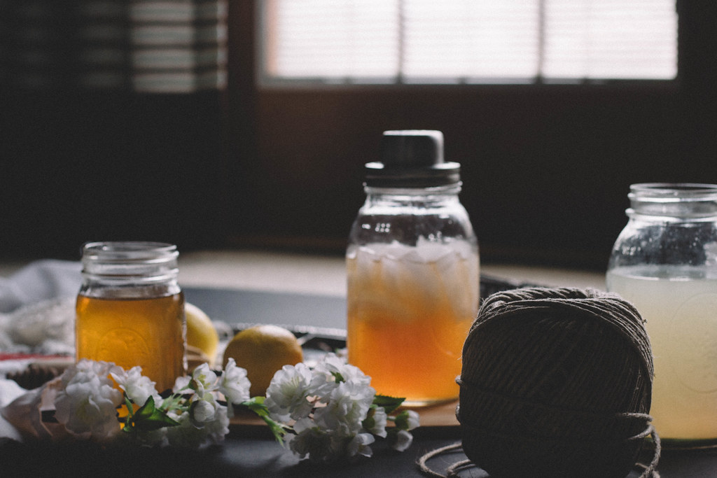 A John Daly with a twist | Lavender Lemonade & Peach Iced Tea // TermiNatetor Kitchen