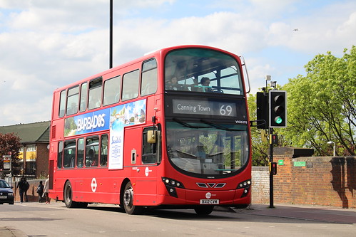 Tower Transit VN36292 on Route 69, Plaistow Station