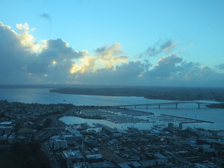 Sunset from the Sky Tower
