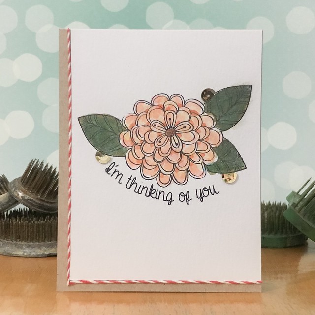 Thinking of You by Jennifer Ingle #JustJingle #SimonSaysStamp #CASualFridaysStamps #LindysGang