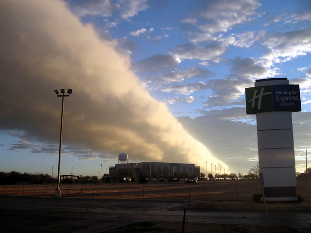 Roll Cloud over Canyon Texas 2-20131104