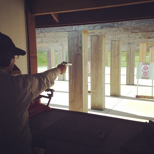 Shooting at the Andy Dalton Range in Bois D'Arc, Missouri