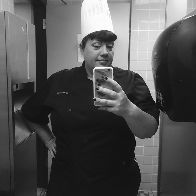 Chef Jacket Selfie