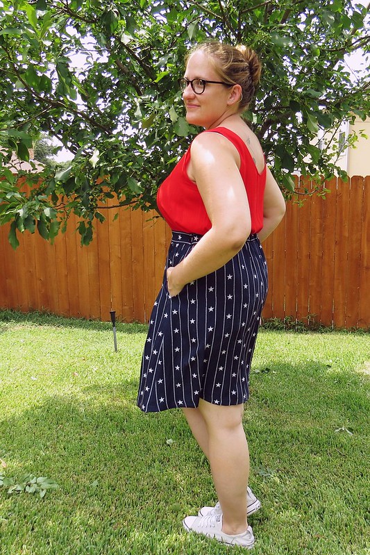 Stars and Stripes Skirt - After