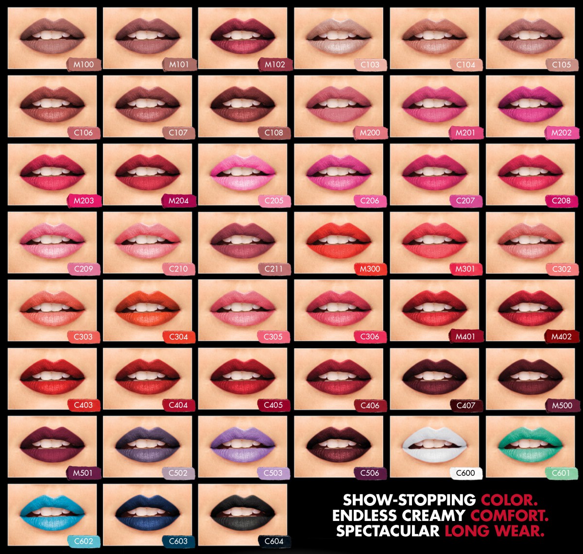 Make Up For Ever Artist Rouge Lipstick Swatches