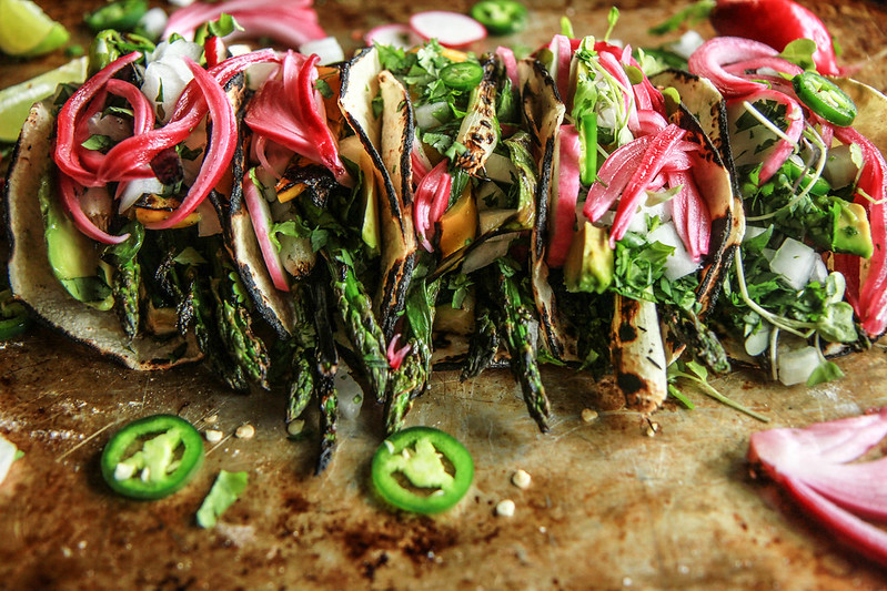 Farmers Market Green Goddess Taco's- Vegan from HeatherChristo.com