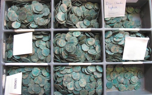 Almonry Roman coin hoard