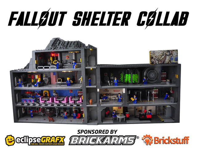 simple lego fallout shelters
