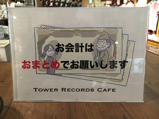 おそ松さん × TOWER RECORDS CAFE