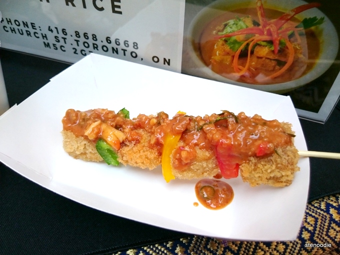 Golden Thai Tempeh & Tofu Satay