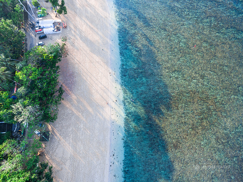 Aerial Photo Pantai Balekambang