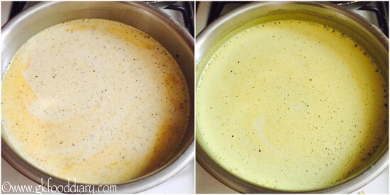 Turmeric Milk Recipe for Toddlers and Kids - step 2