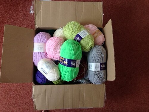 Thank you Orange Zoo. Your donation of yarn to SIBOL is very much appreciated.