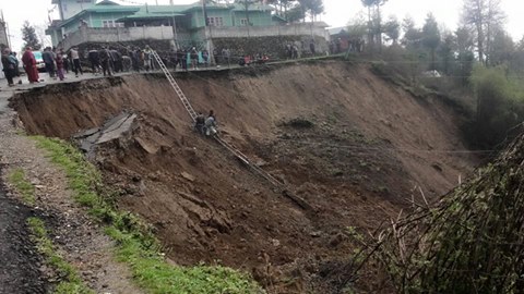 Landslides in April caused serious damage to life and property in Tawang.jpg