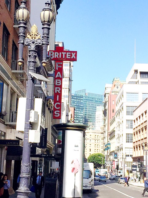 Britex street sign