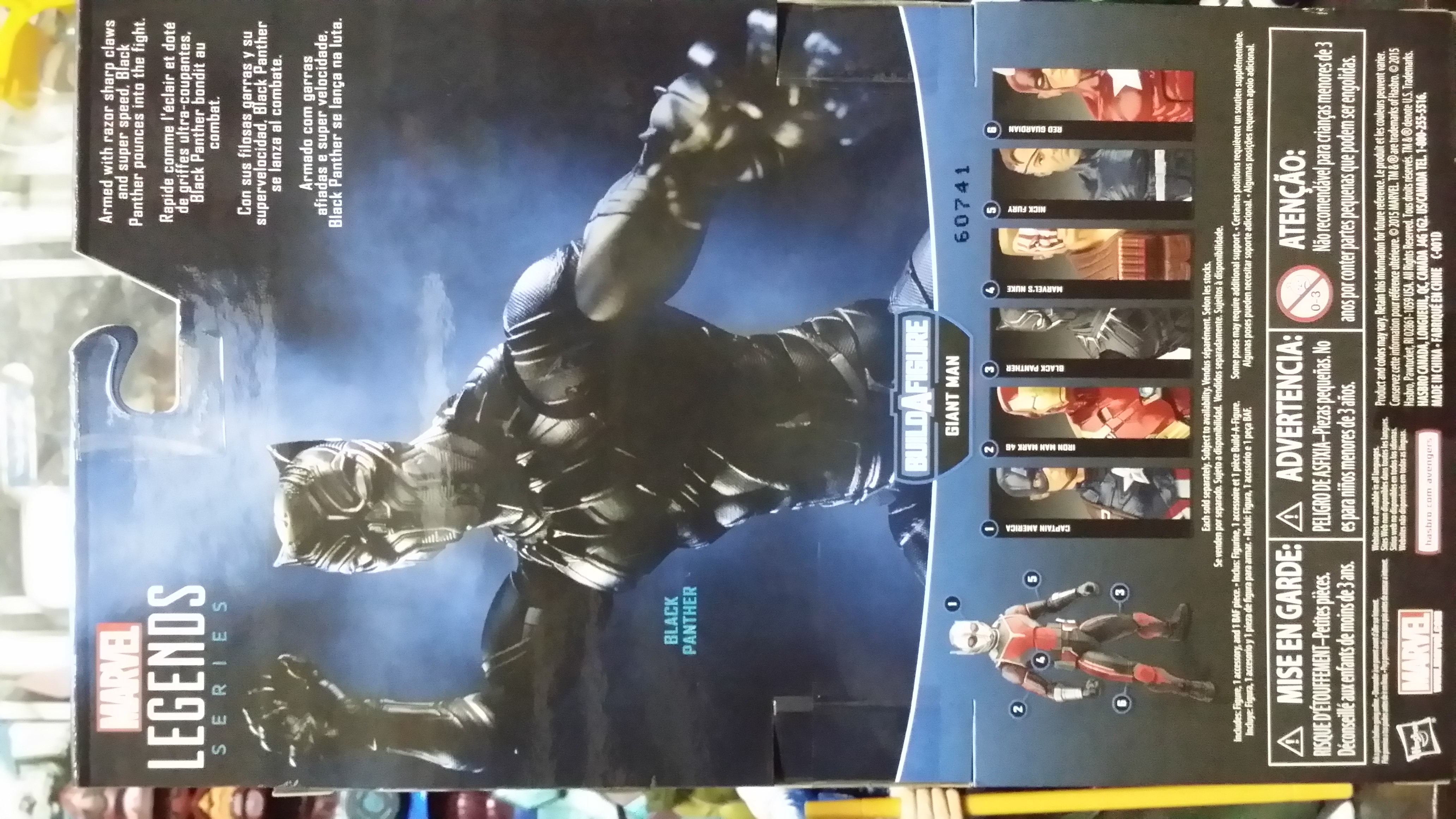 Marvel Legends 6" movie Black Panther (Captain America Civil War wave)