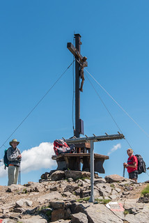 Gipfel Kassianspitze, 2581m